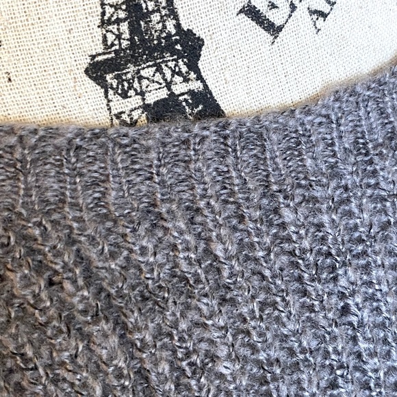 NWOT Cool Gray Entro Boatneck Sweater - Size Large - Picture 4 of 8